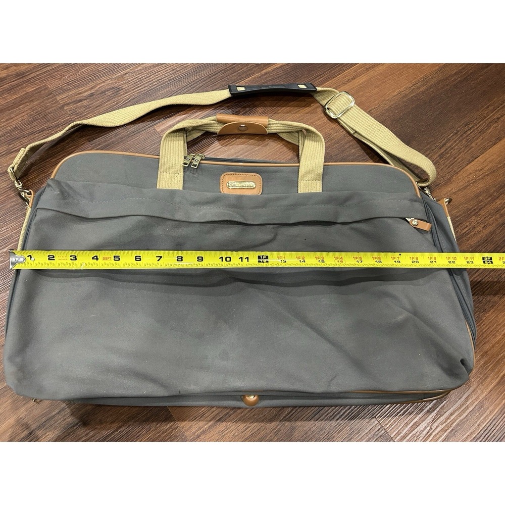 Vintage‎ Samsonite Canberra Suit Case Garment Duffle Bag Folding Straps